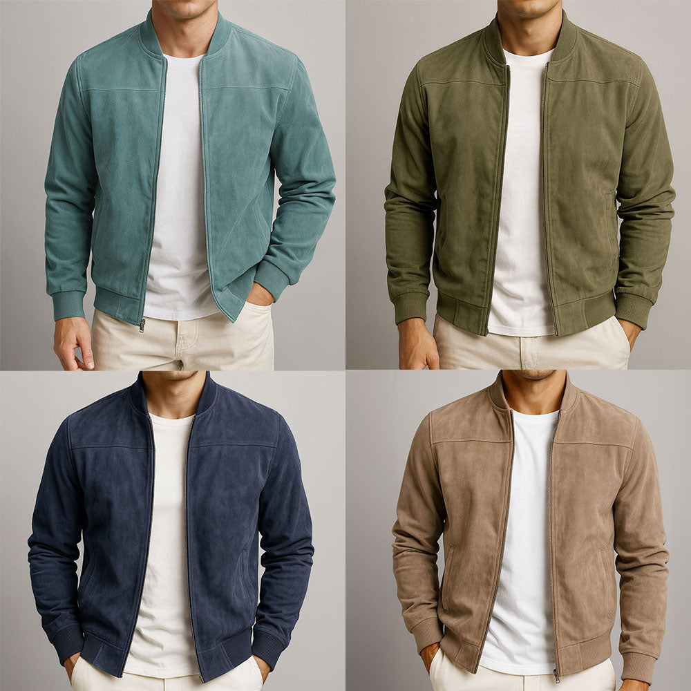 LAURENT MONACO | URBAN SUEDE LEATHER JACKET 6