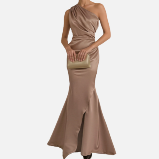 Women's Formal One-Shoulder Mermaid Gown