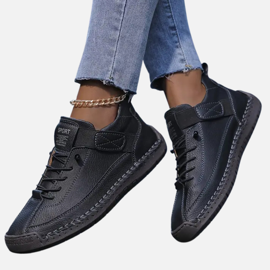 Women's Orthopedic Leather Walking Shoes