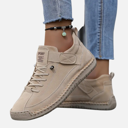 Women's Orthopedic Leather Walking Shoes
