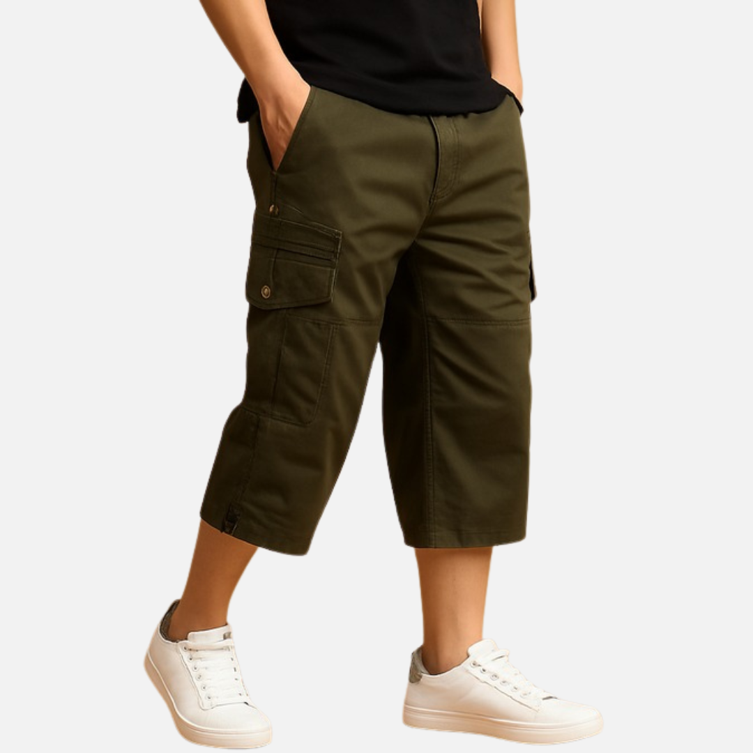 Pantalones Cortos Cargo Informales para Hombre – Pantalones Cortos Tácticos Ligeros