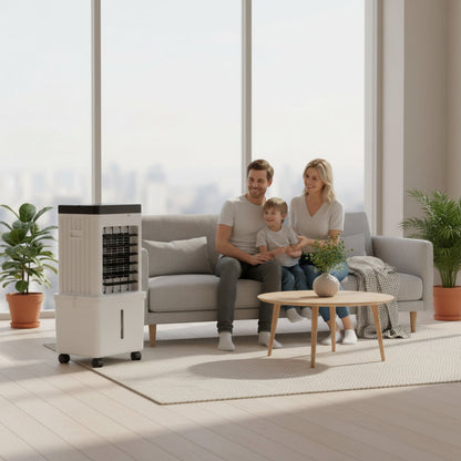 3-in-1 Portable Air Conditioner – Cools, Humidifies & Purifies the Air, Hose-Free 1