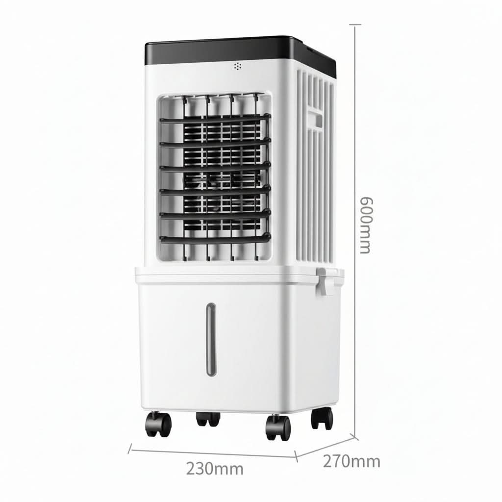 3-in-1 Portable Air Conditioner – Cools, Humidifies & Purifies the Air, Hose-Free 3