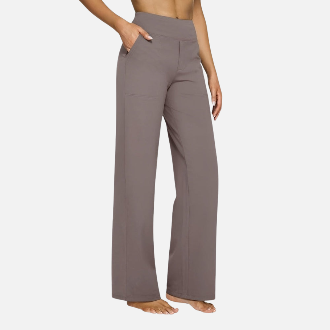 Women's High Waisted Wide-Leg Lounge Pants