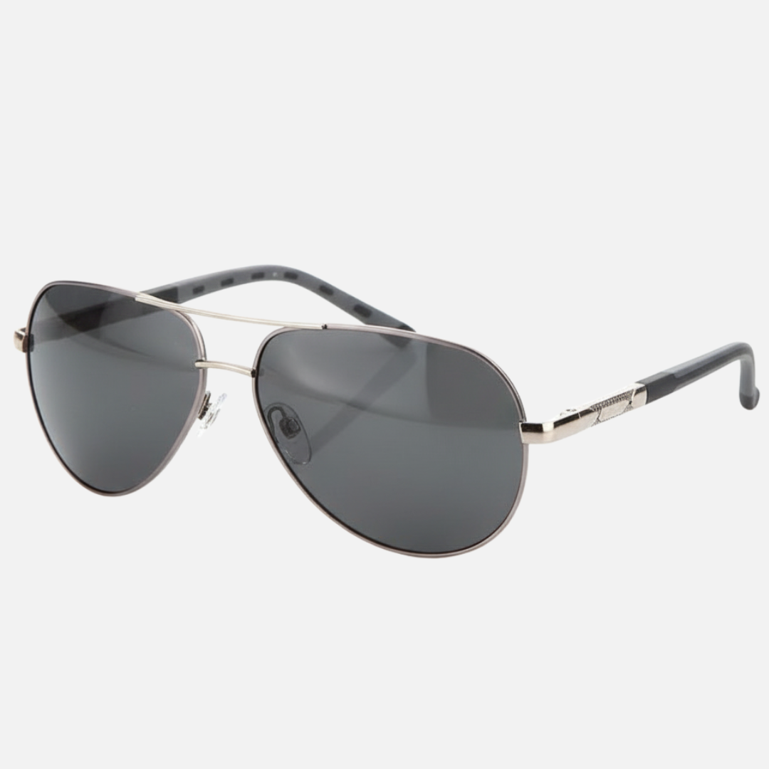 Gafas de sol de aviador polarizadas para hombre