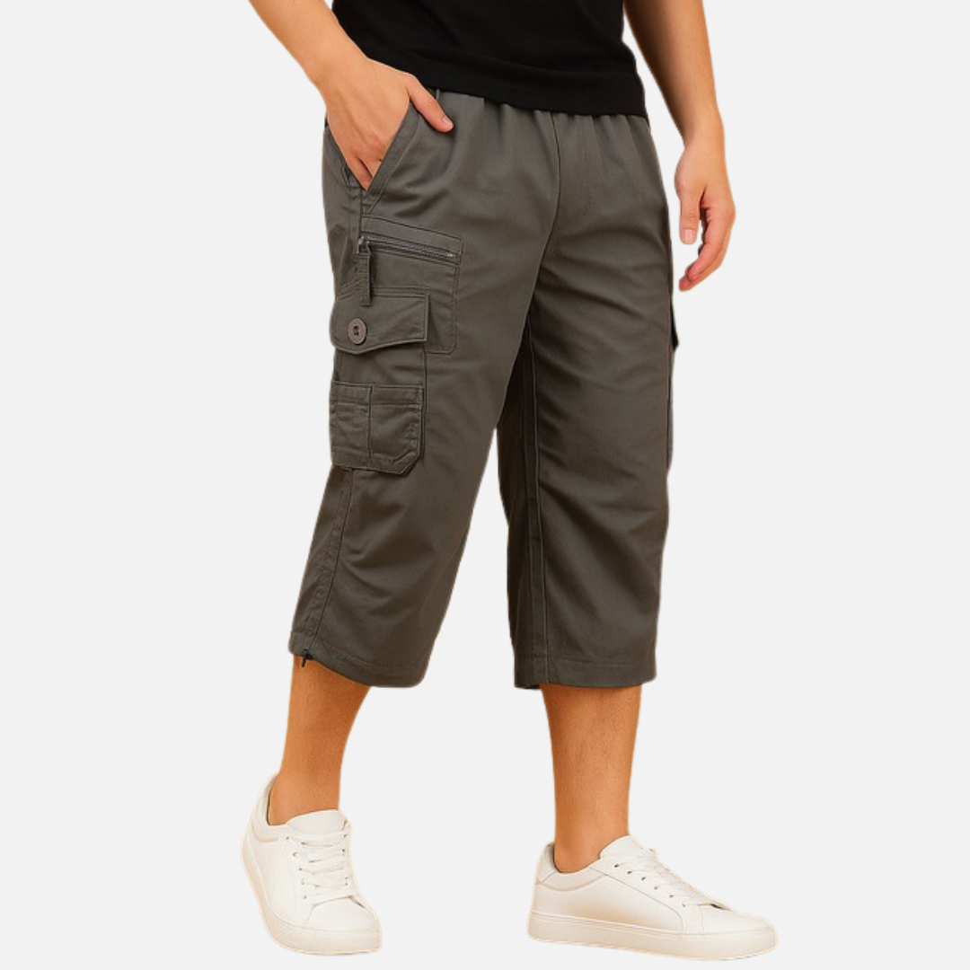 Pantalones Cortos Cargo Informales para Hombre – Pantalones Cortos Tácticos Ligeros