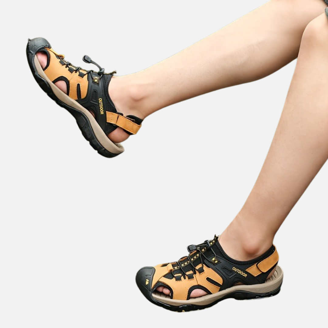 Sandalias ortopédicas de senderismo para hombre