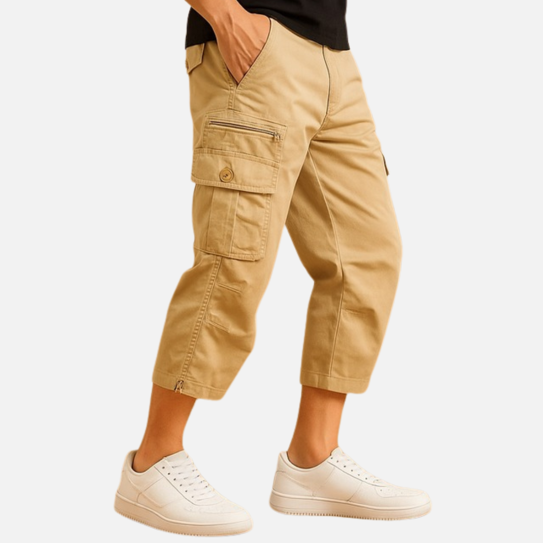 Pantalones Cortos Cargo Informales para Hombre – Pantalones Cortos Tácticos Ligeros
