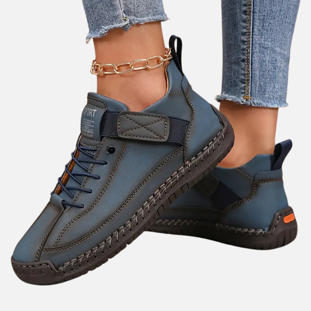 Women's Orthopedic Leather Walking Shoes