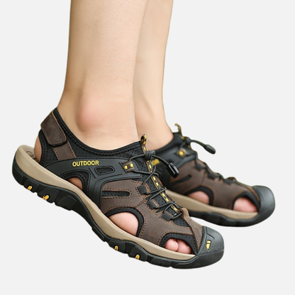 Sandalias ortopédicas de senderismo para hombre