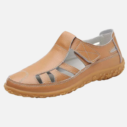Women's Orthopedic Closed Toe Sandals | Velcro Arch Support
