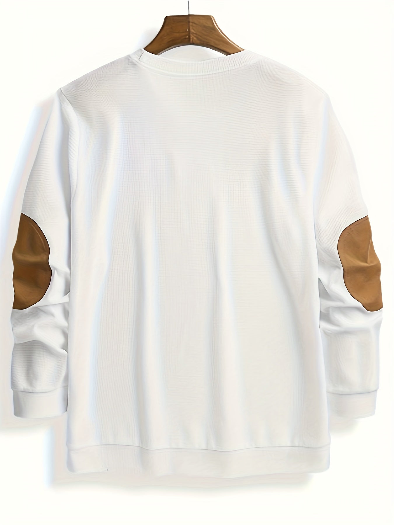 Aaron | Textured Elbow-Patch Pullover 2