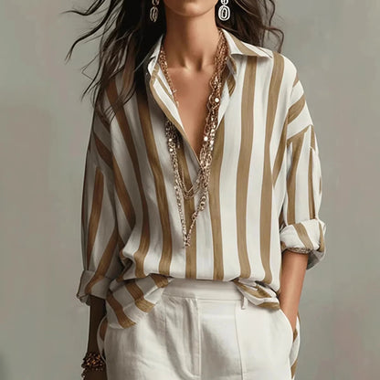 Amaris Linen Dress Shirt 1