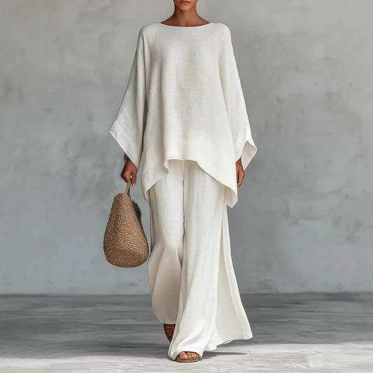 Anna Linen Two Piece Set 0