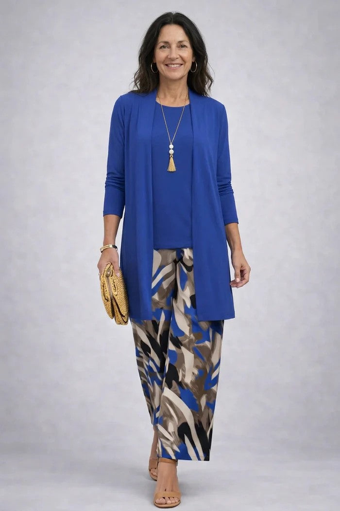 Aveline 3-Piece Set | Relaxed Fit, Lightweight Botanical Print 2