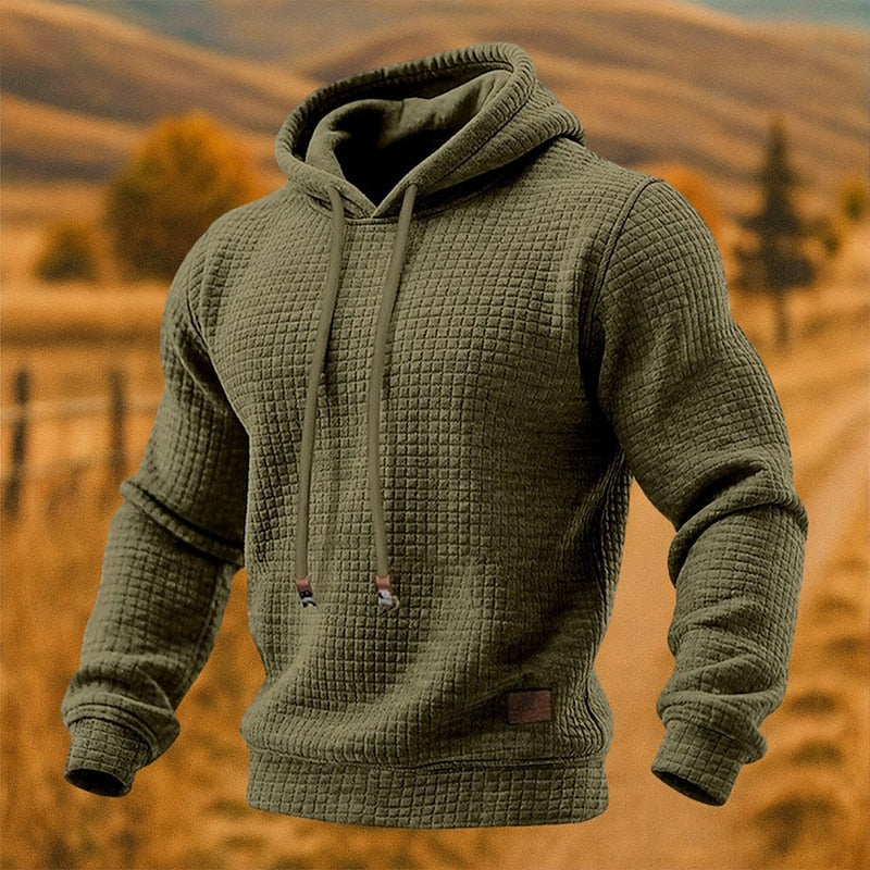 Beckett | Textured Pullover Hoodie 0