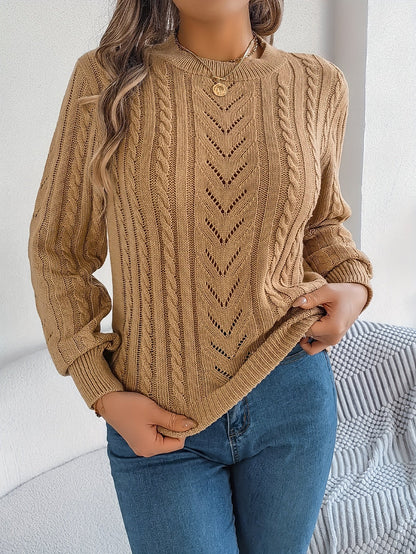 Blythe | Cable-Knit Textured Sweater 3