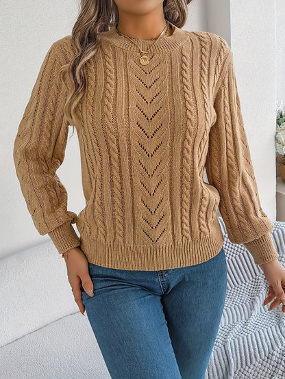 Blythe | Cable-Knit Textured Sweater 5