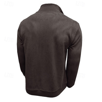 Caleb | Quarter-Zip Stand-Collar Sweatshirt 8