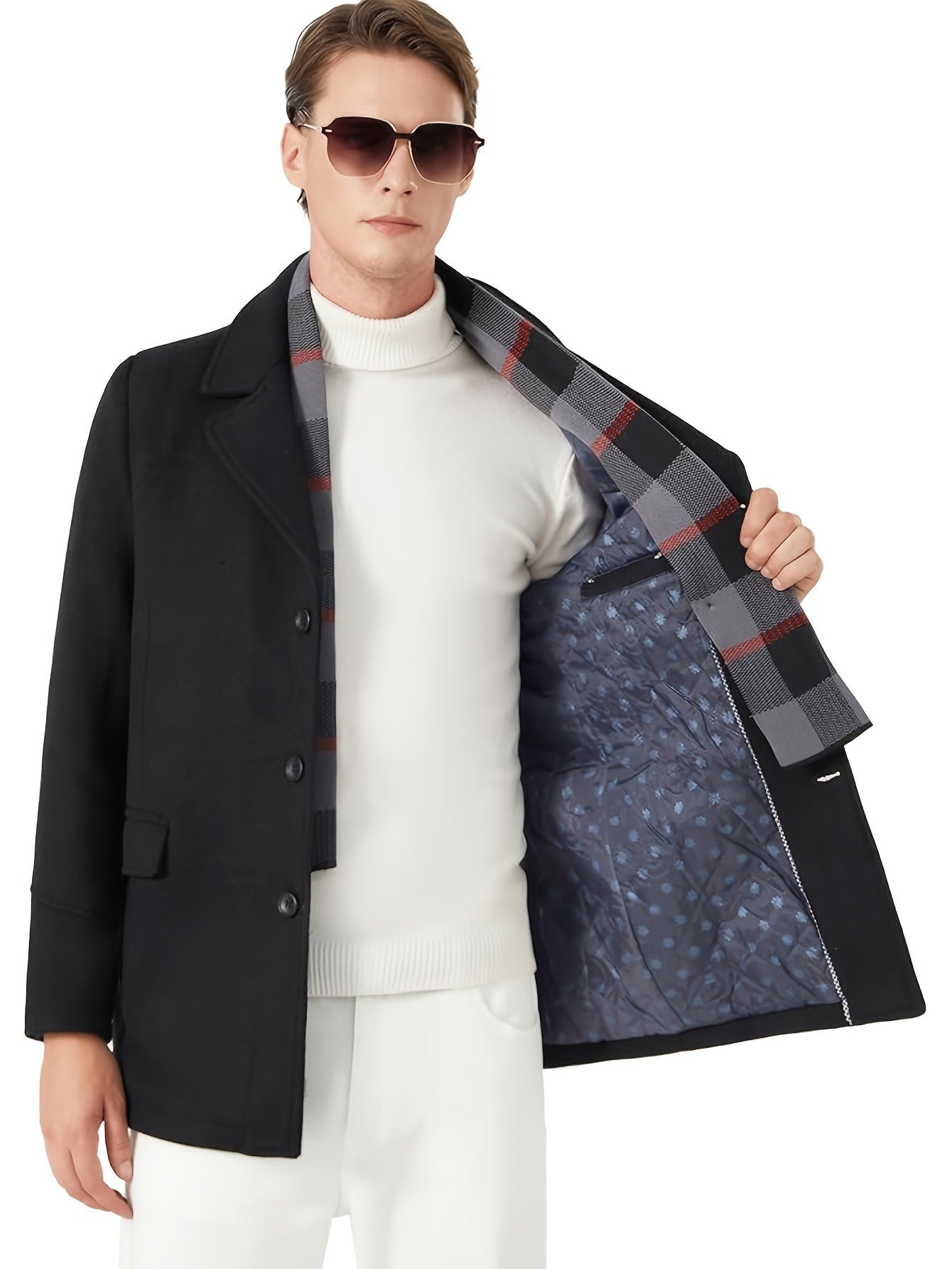 Callum | Tailored Single-Breasted Overcoat 3