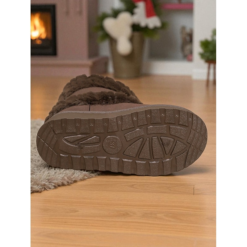 Cecily | Cozy Fur-Trimmed Snow Boots 4
