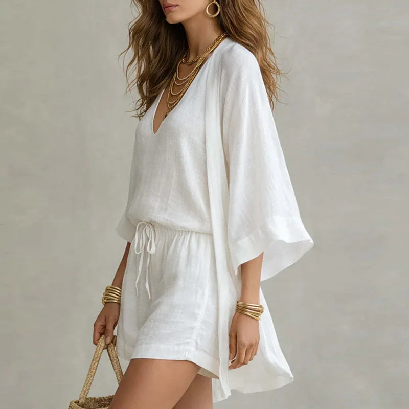 Claudia Linen 3 Piece Co-ord Set 1