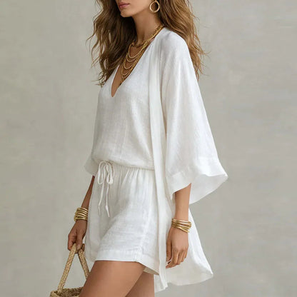 Claudia Linen 3 Piece Co-ord Set 1