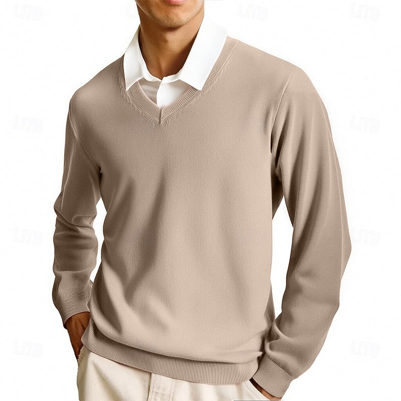 Clayton | Classic V-Neck Sweater 1