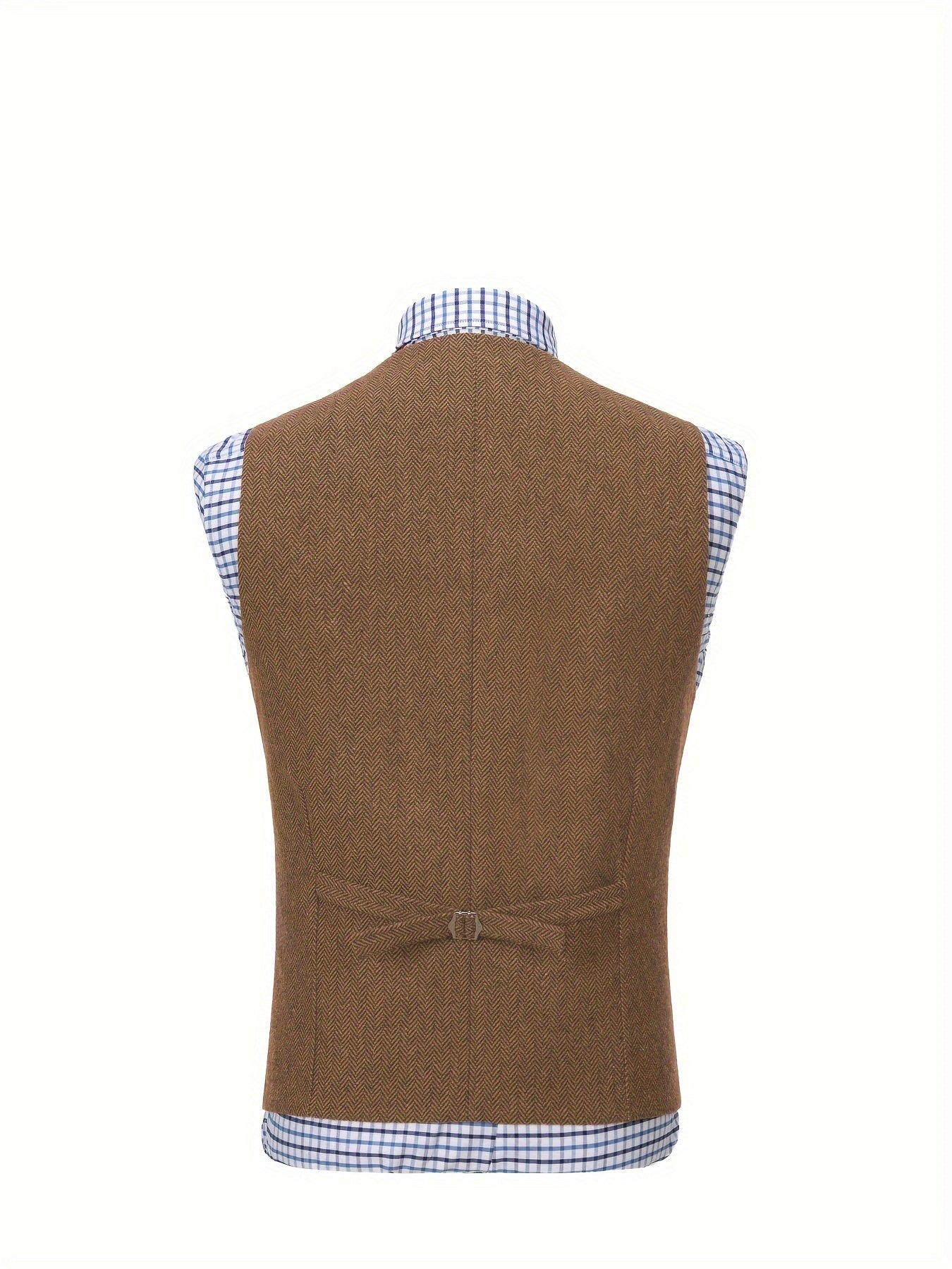 Colton | Heritage Herringbone Vest 1