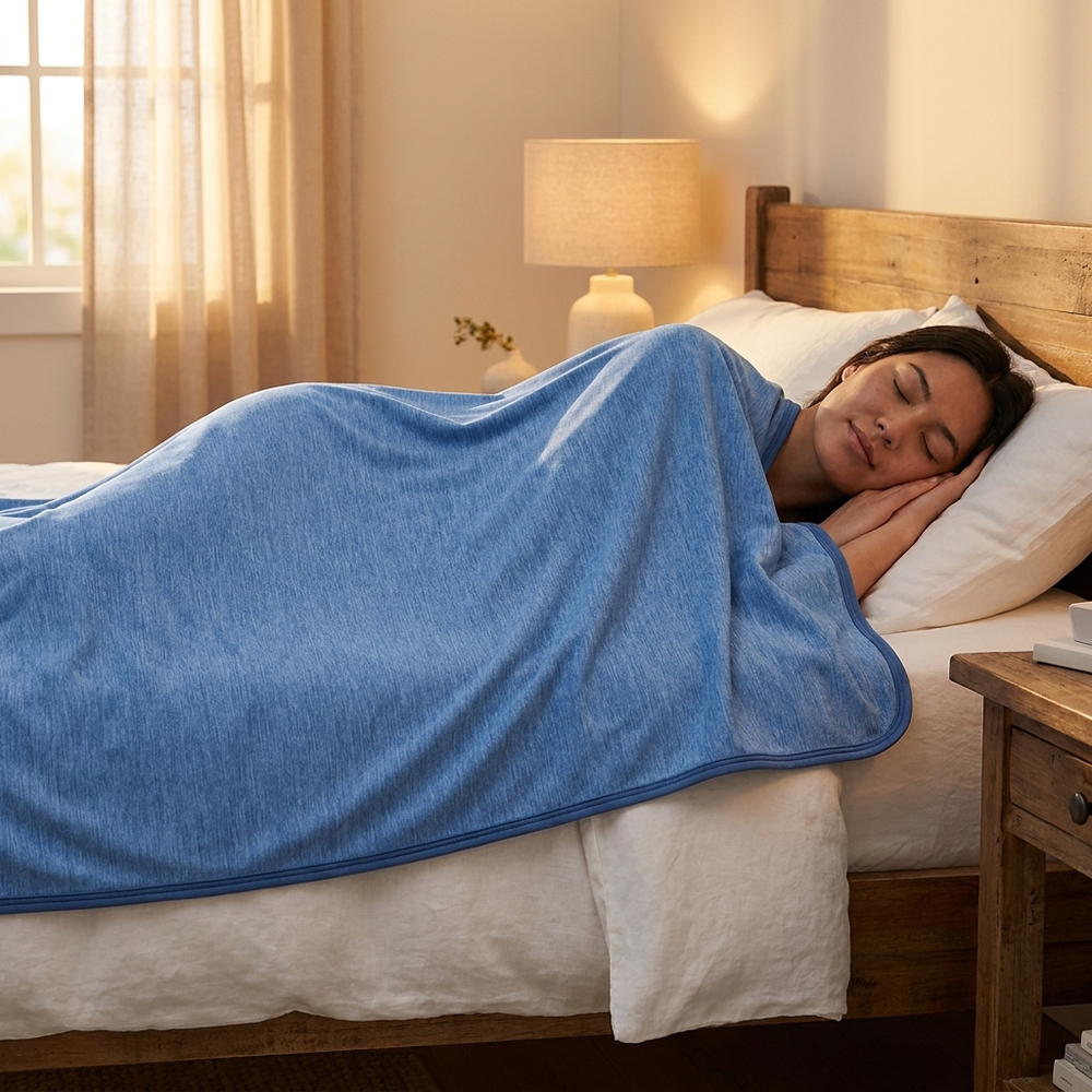 Cooling Blanket – For Cool Nights & Restful Sleep 6
