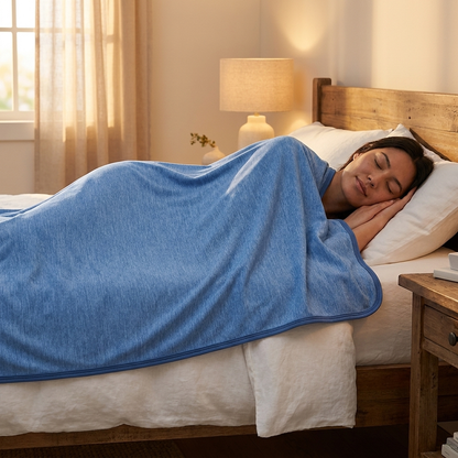 Cooling Blanket – For Cool Nights & Restful Sleep 6