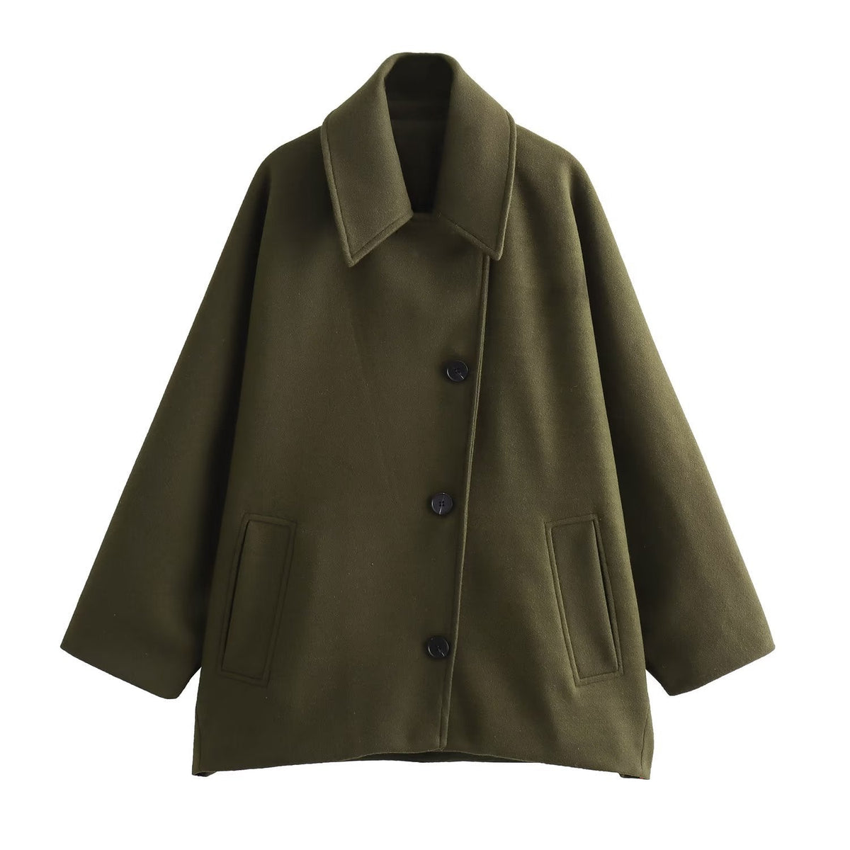 Cordula | Women's Short Turn-Down Collar Button Jacket 5