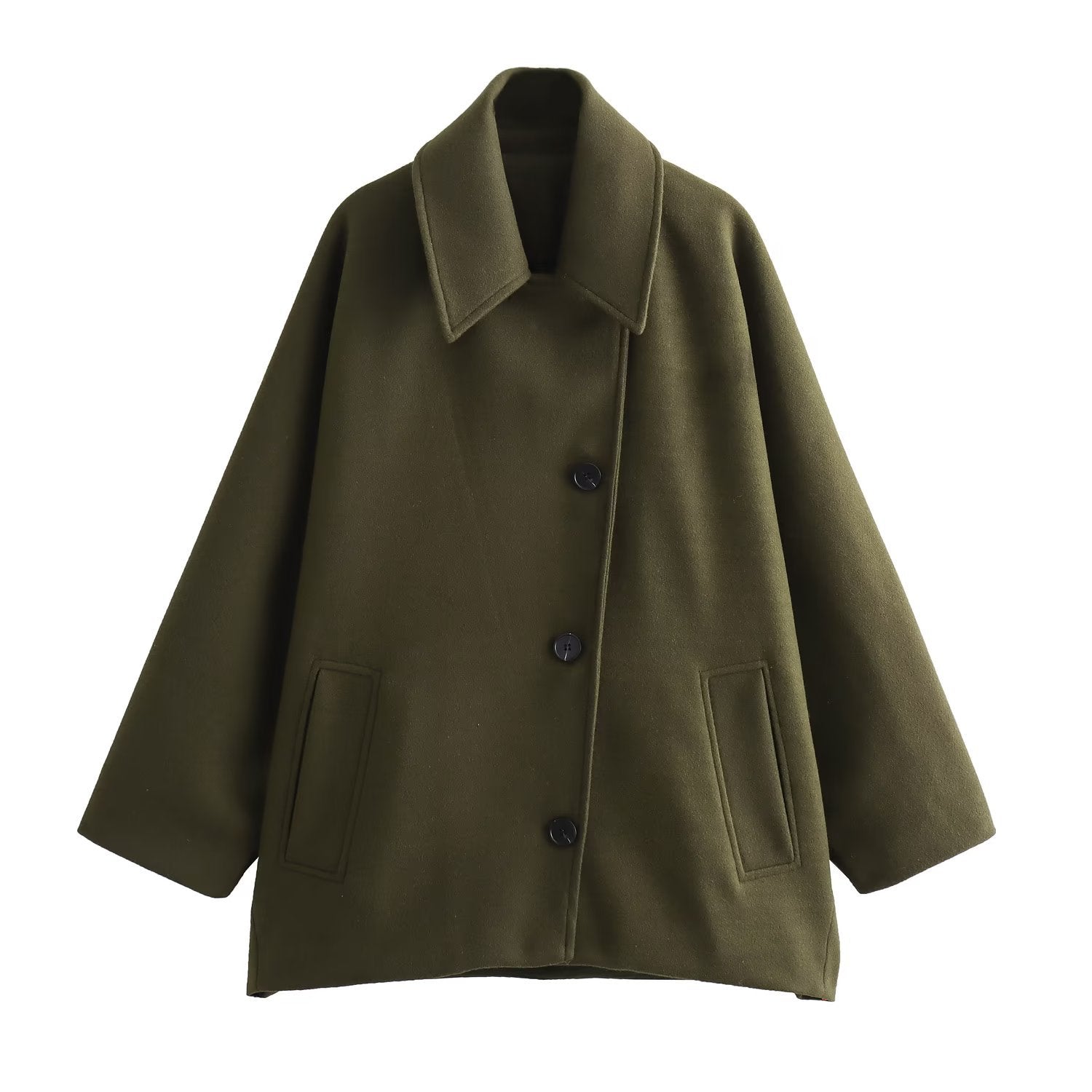 Cordula | Women's Short Turn-Down Collar Button Jacket 5