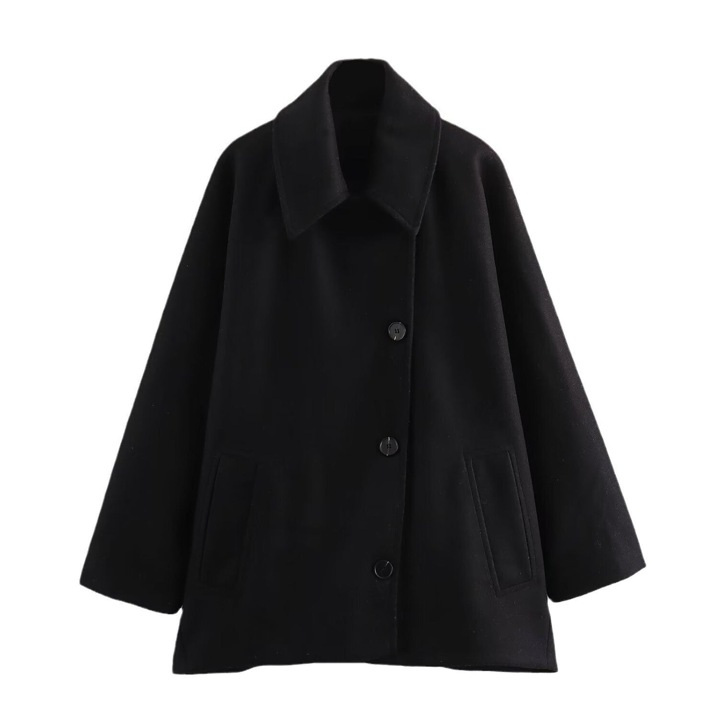 Cordula | Women's Short Turn-Down Collar Button Jacket 6