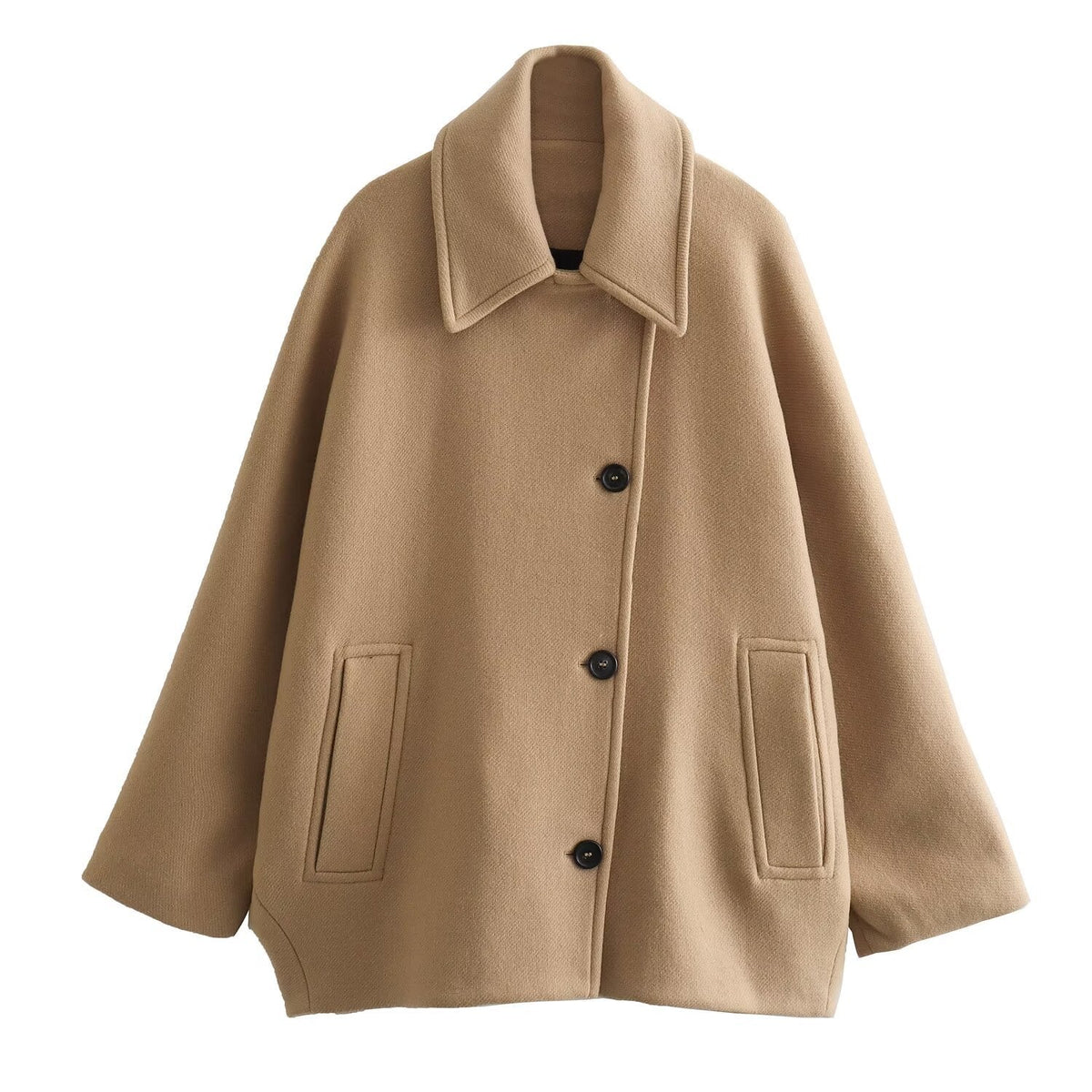 Cordula | Women's Short Turn-Down Collar Button Jacket 7
