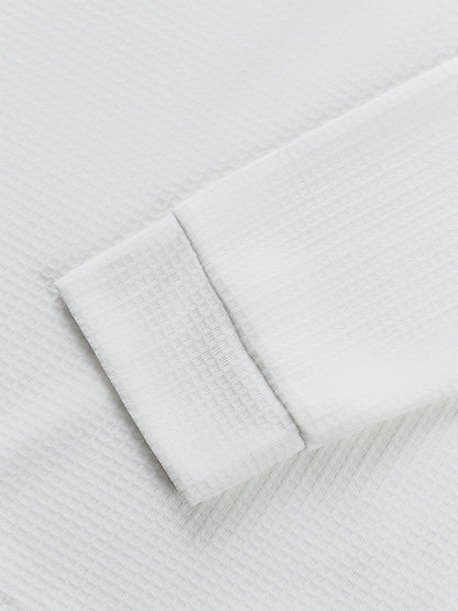 Curtis | Textured Long-Sleeve Henley 4