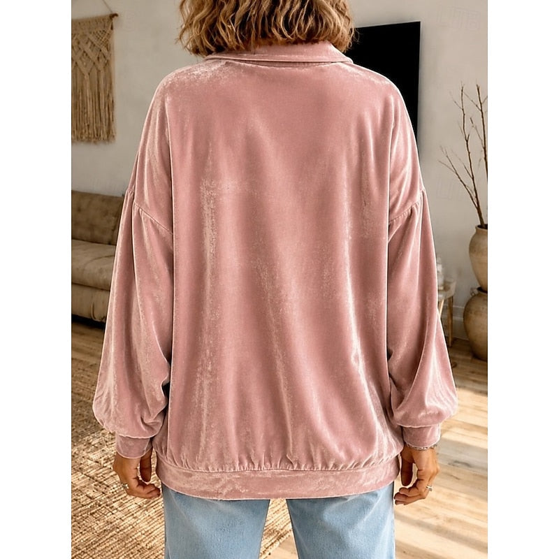 Darcy | Relaxed Collared Pullover 1