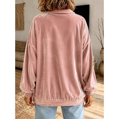 Darcy | Relaxed Collared Pullover 1