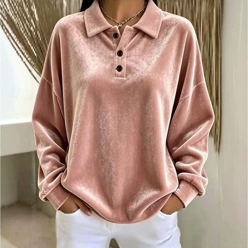 Darcy | Relaxed Collared Pullover 2