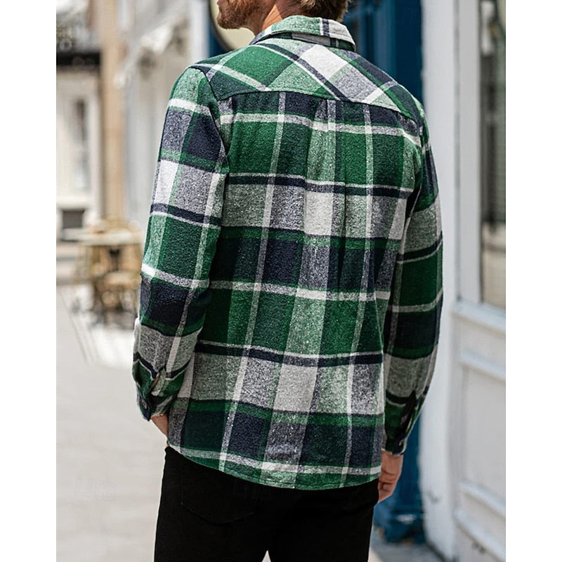 Dawson | Rugged Checked Shirt Jacket 8