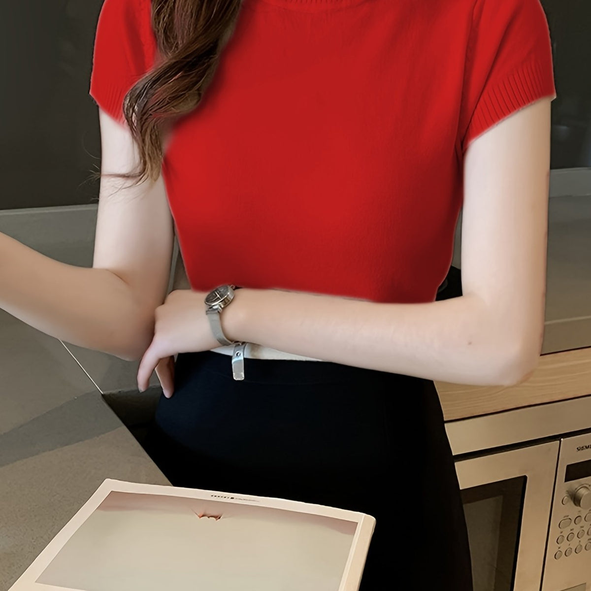 Della | Refined Mock-Neck Top 11