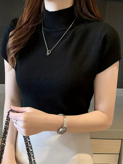 Della | Refined Mock-Neck Top 3