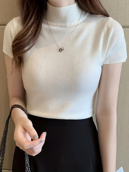 Della | Refined Mock-Neck Top 6