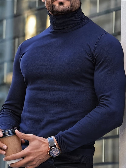Dominic | Refined High-Neck Turtleneck 1