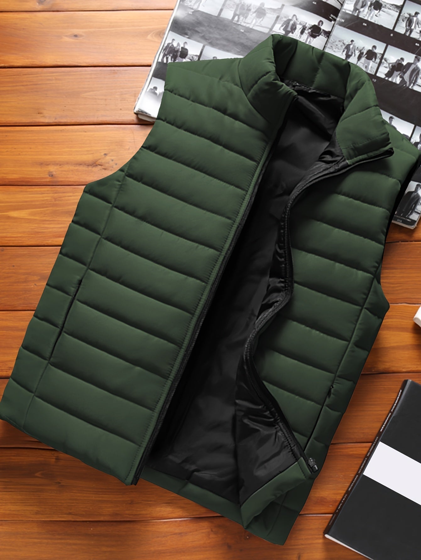 Donovan | Quilted Stand-Collar Vest 2