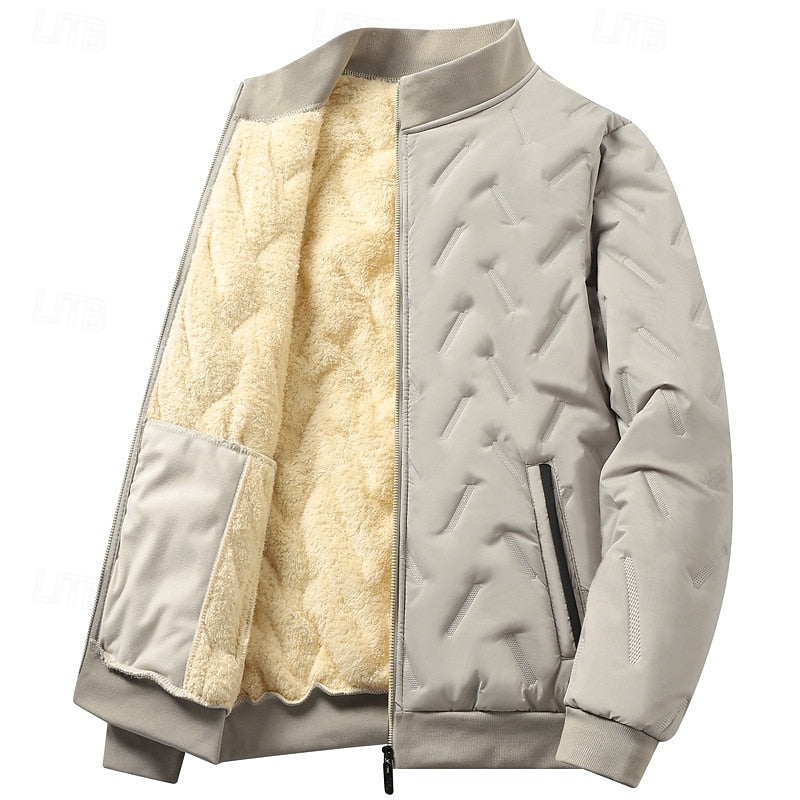 Douglas | Textured Quilted Bomber Jacket 7