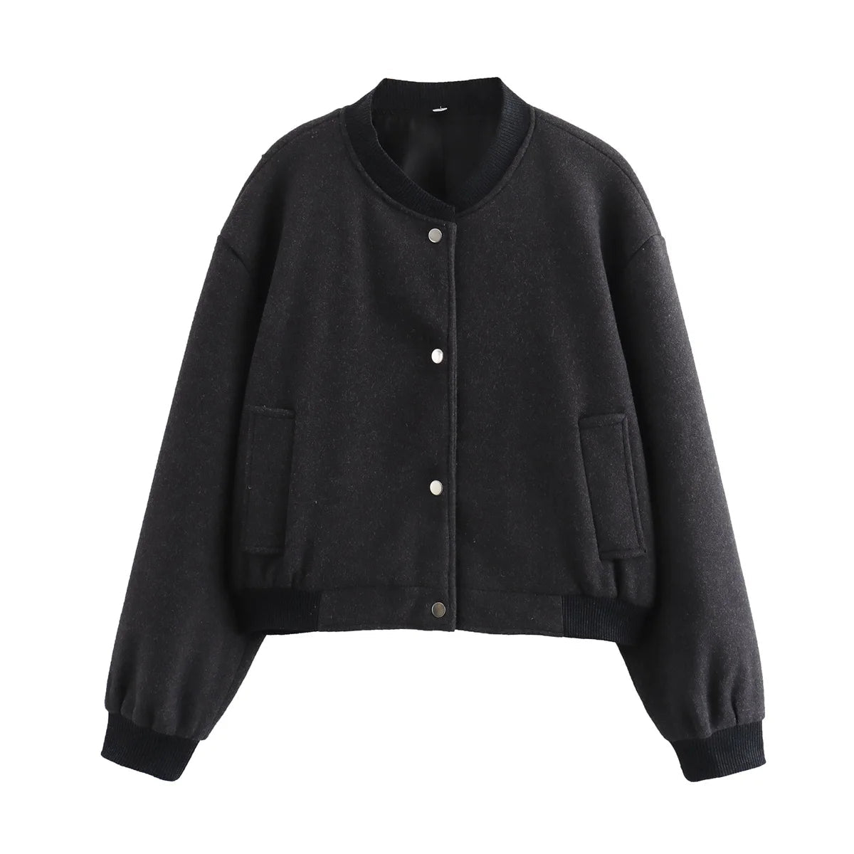 Editha | Women's Short Round Neck Blouson Jacket 8