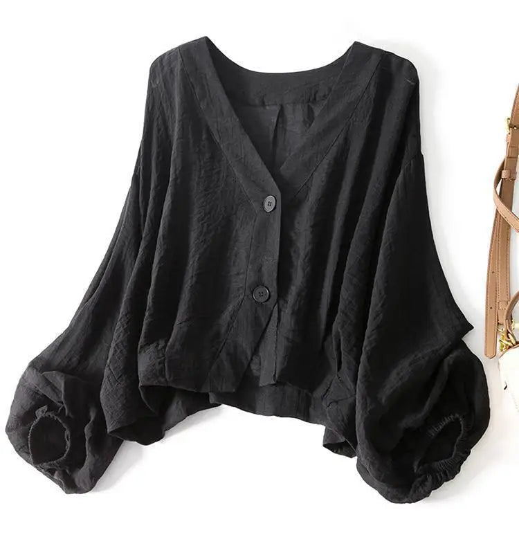 Eliana Summer Linen Blouse 3