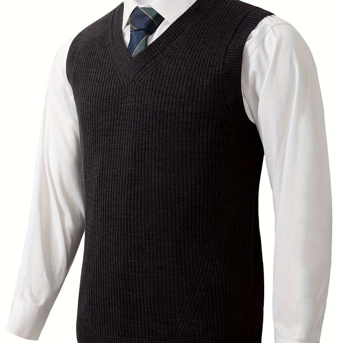 Ellis | Classic V-Neck Sweater Vest 0