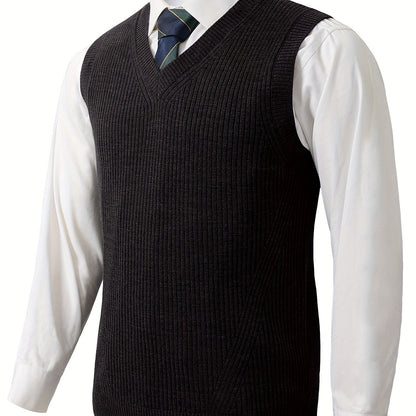 Ellis | Classic V-Neck Sweater Vest 0